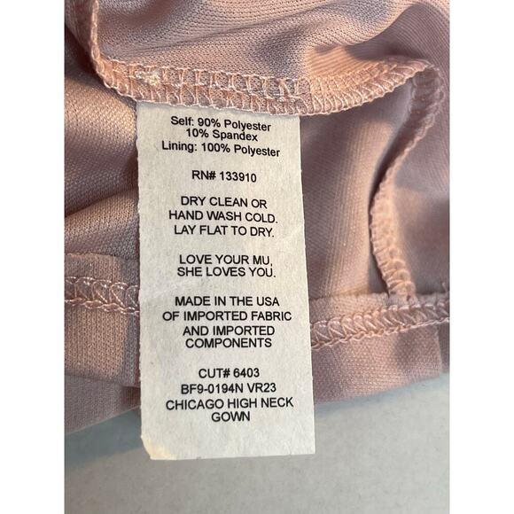 Show Me Your Mumu Chicago high neck halter long gown size Small NWT Vintage Rose - Picture 8 of 10